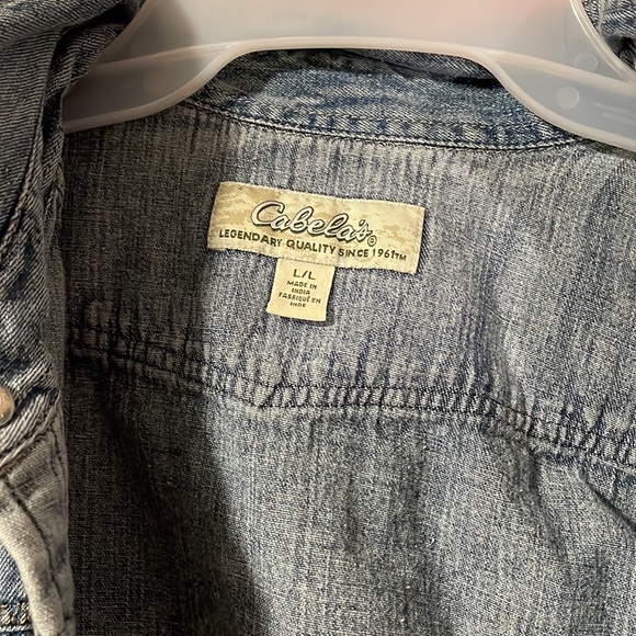Cabelas Jean Jacket - Picture 2 of 3